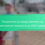 Показатели за представянето на виетнамски тенисисти за 2023 година