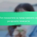 Топ показатели за представянето на унгарските тенисисти